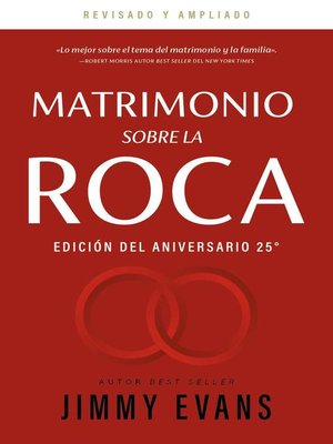 cover image of Matrimonio sobre la Roca Edición del Aniversario 25°